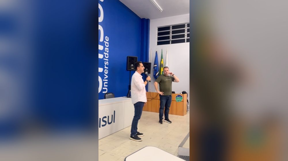 Cartaz do 12K Missão Doação, Dia de Doar Tubarão