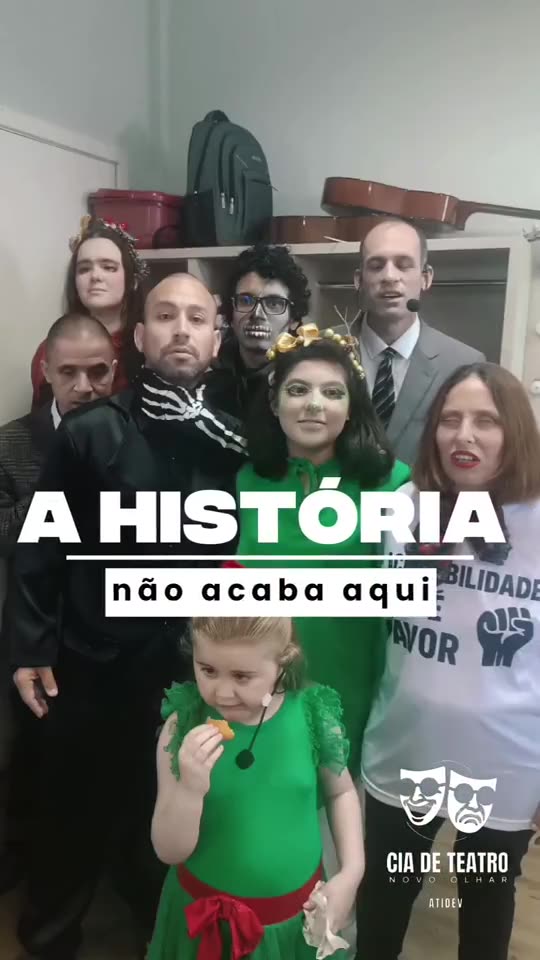 Cena de A História Não Acaba Aqui no Parque Diamante